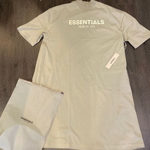 NEW WITH TAGS FEAR OF GOD WOMEN DRESS SIZE SMALL COLOR SMOKE STYLE 25050